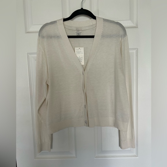 a new day Sweaters - Cream Cardigan
